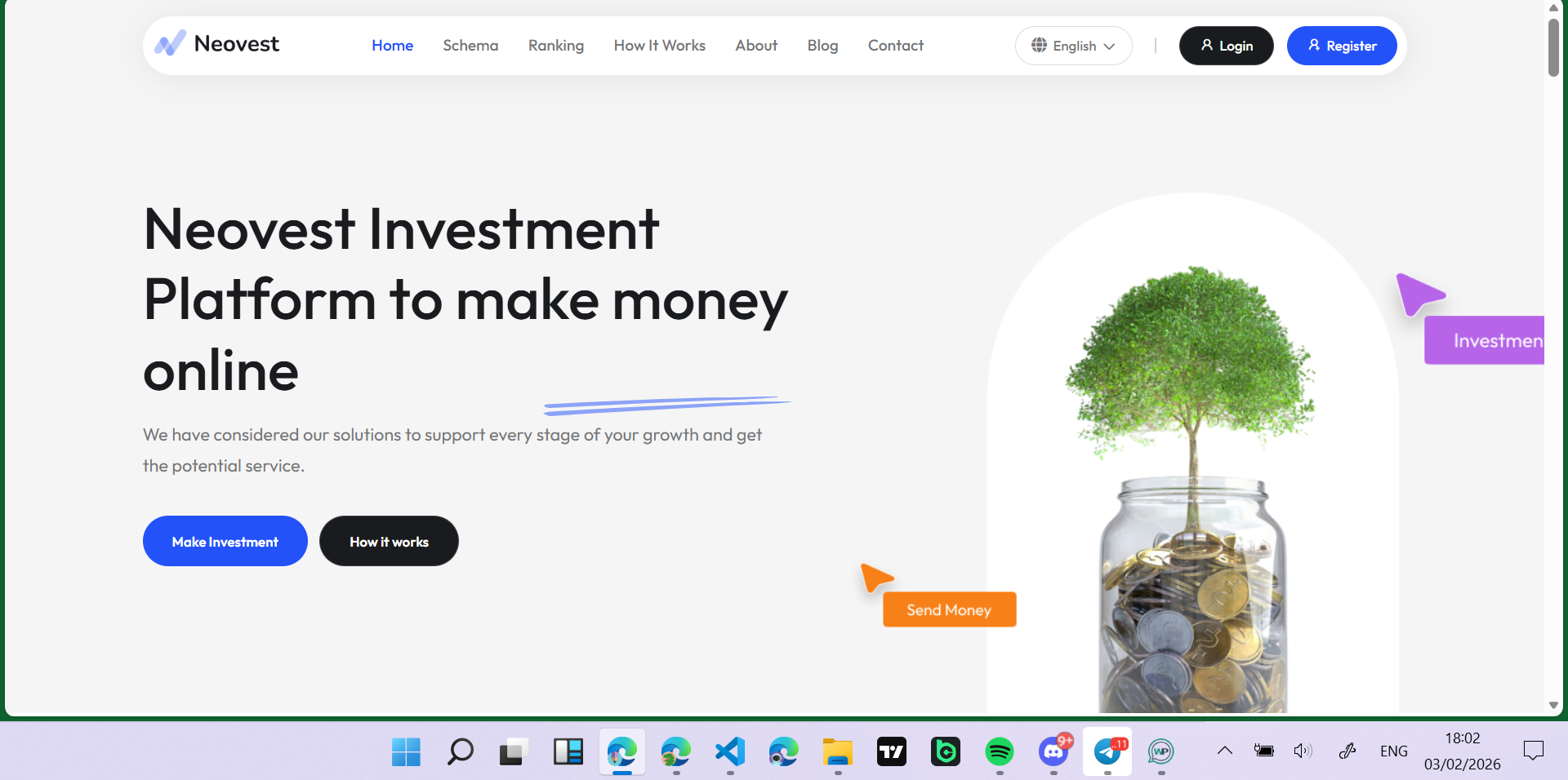 Neovest Investment Site/Script - Image 2