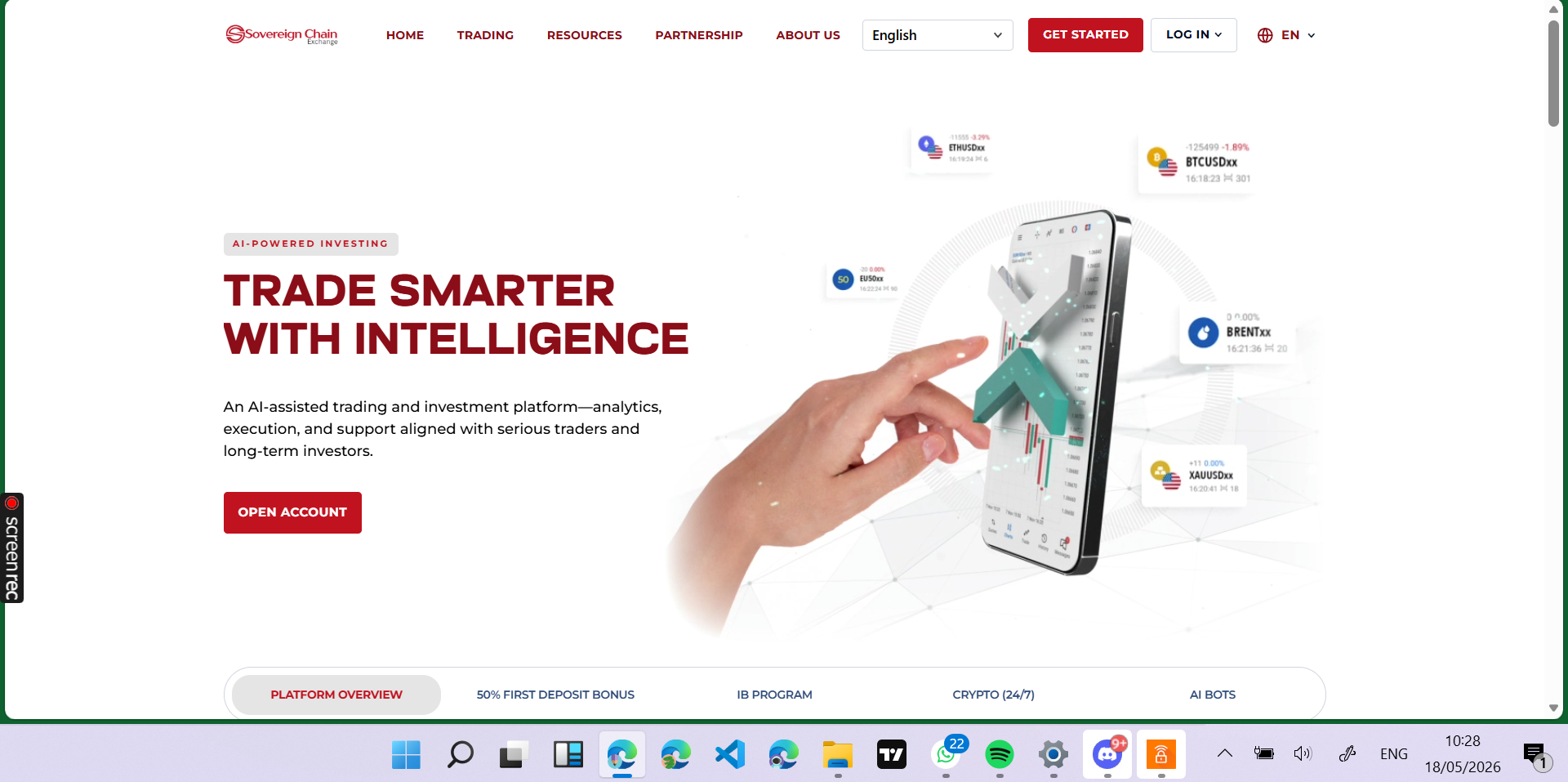 MT4/MT5 Broker Investment Site/Script